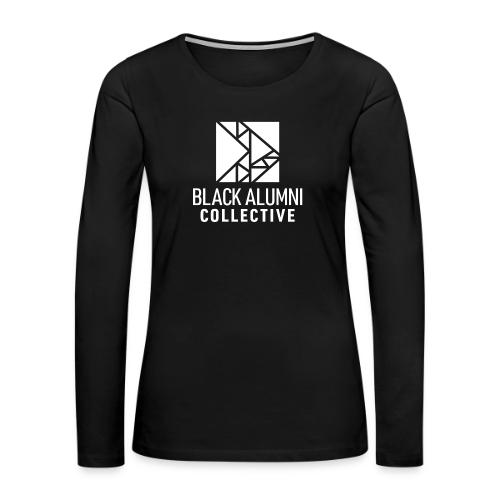 Black Alumni Collective - Women's Premium Slim Fit Long Sleeve T-Shirt