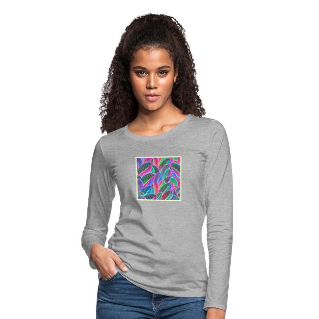 Vivid Leaf Pattern Design