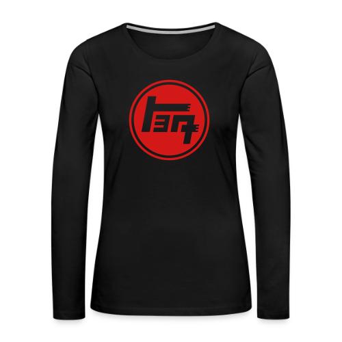 Toyota TEQ Logo - Women's Premium Slim Fit Long Sleeve T-Shirt