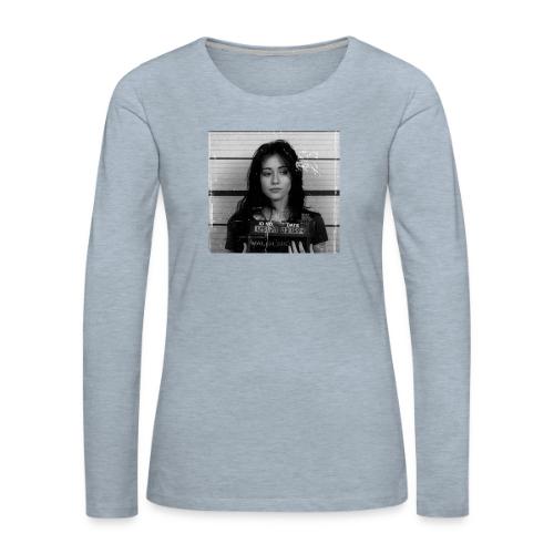 Brenda Walsh Prison - Women's Premium Slim Fit Long Sleeve T-Shirt