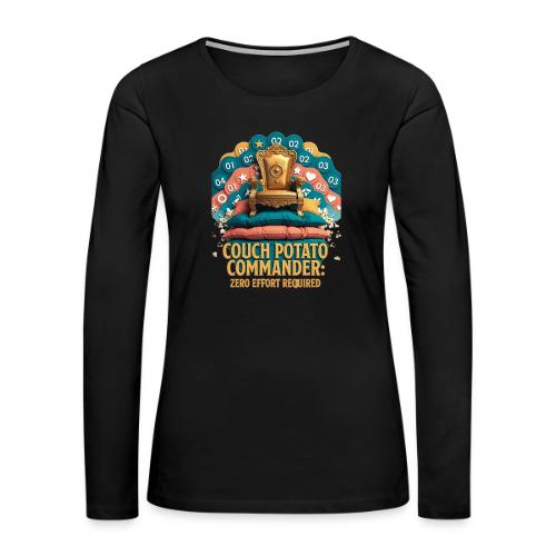 Dad Tax Collector T Shirt - Women's Premium Slim Fit Long Sleeve T-Shirt