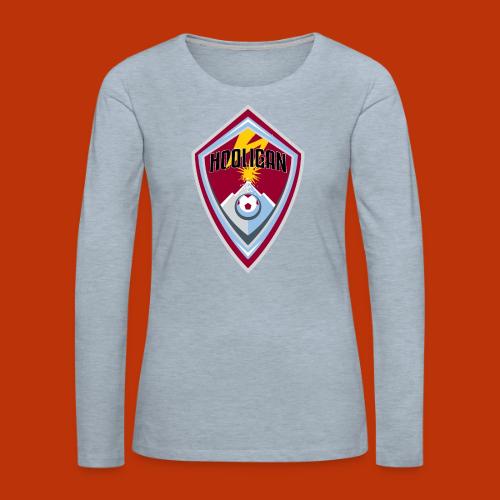 Banned In DCD - Women's Premium Slim Fit Long Sleeve T-Shirt