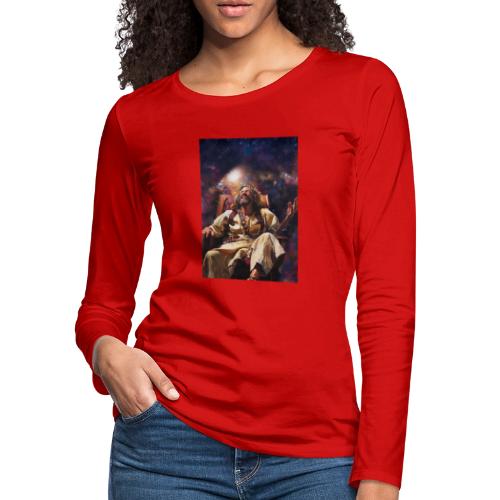 The King Who Laughs - Women's Premium Slim Fit Long Sleeve T-Shirt