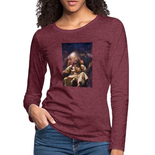 The King Who Laughs - Women's Premium Slim Fit Long Sleeve T-Shirt
