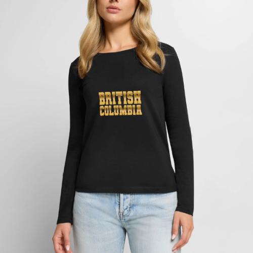 British Columbia - Women's Premium Slim Fit Long Sleeve T-Shirt