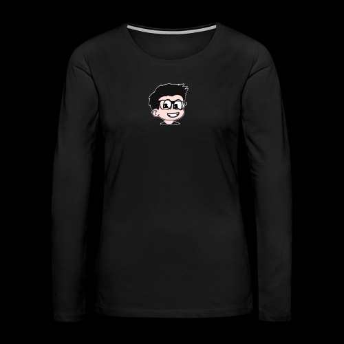 Cartoon Louie - Women's Premium Slim Fit Long Sleeve T-Shirt