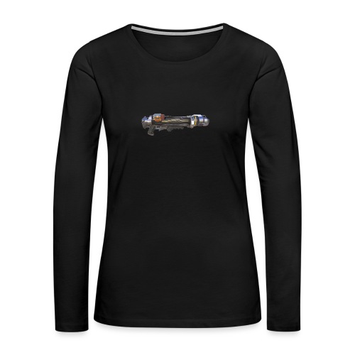 rocket gun - Women's Premium Slim Fit Long Sleeve T-Shirt