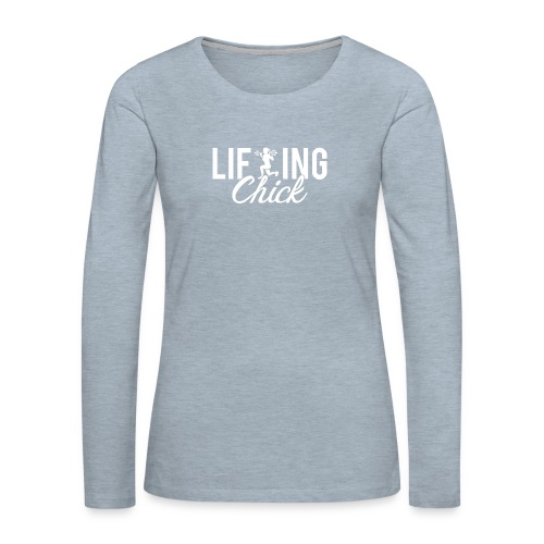 Lifting Fitness Chick - Women's Premium Slim Fit Long Sleeve T-Shirt