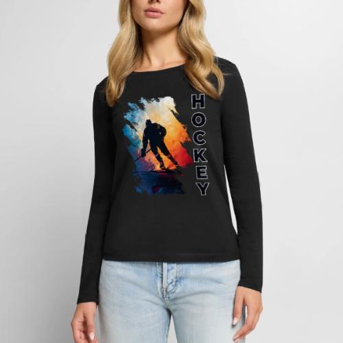 Hockey Moves - Women's Premium Slim Fit Long Sleeve T-Shirt