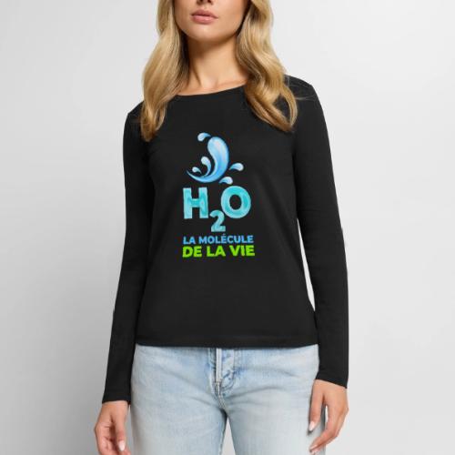 The molecule of life - Women's Premium Slim Fit Long Sleeve T-Shirt