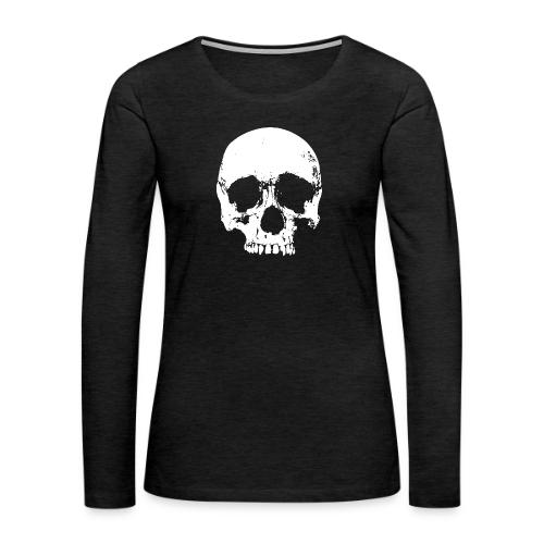 Skull - Women's Premium Slim Fit Long Sleeve T-Shirt