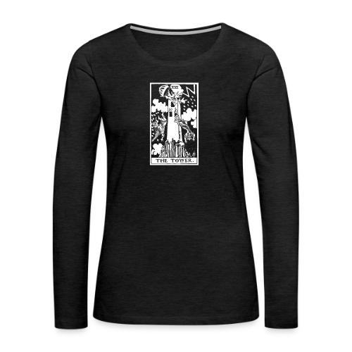 The Tower - Women's Premium Slim Fit Long Sleeve T-Shirt