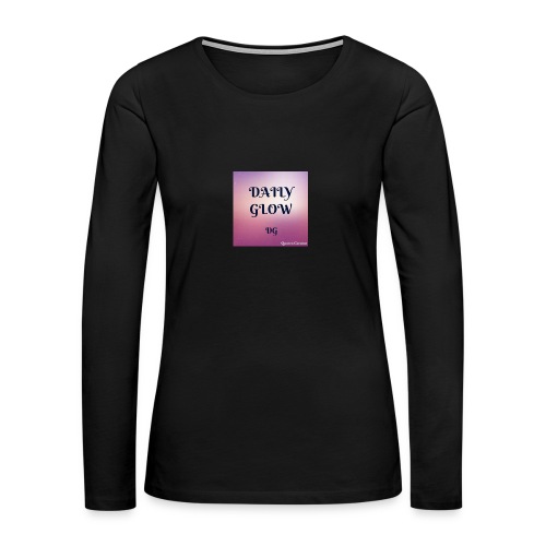 I habe a channel please subscribe to my channel - Women's Premium Slim Fit Long Sleeve T-Shirt