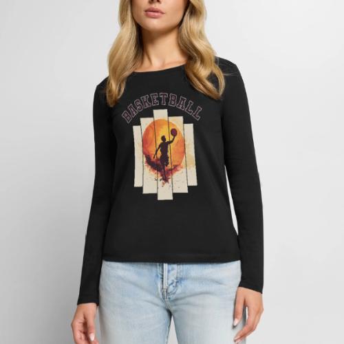 Basketball again and again - Women's Premium Slim Fit Long Sleeve T-Shirt