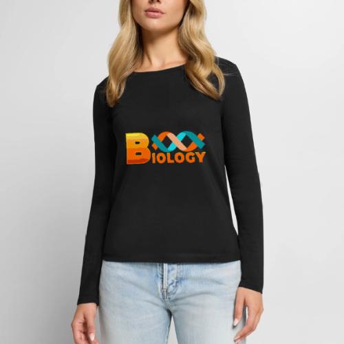 Biology: Life Unfolded - Women's Premium Slim Fit Long Sleeve T-Shirt