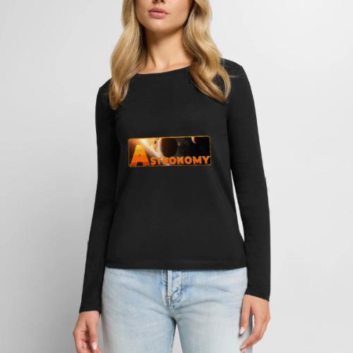 Astronomy - Women's Premium Slim Fit Long Sleeve T-Shirt