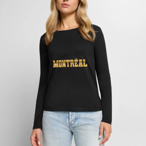 Montréal - Women's Premium Slim Fit Long Sleeve T-Shirt