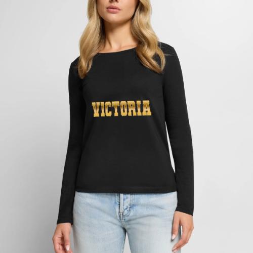 Victoria - Women's Premium Slim Fit Long Sleeve T-Shirt