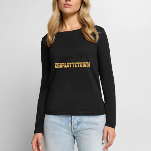 Charlottetown - Women's Premium Slim Fit Long Sleeve T-Shirt