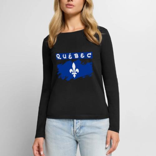 Québec la Belle province - Women's Premium Slim Fit Long Sleeve T-Shirt