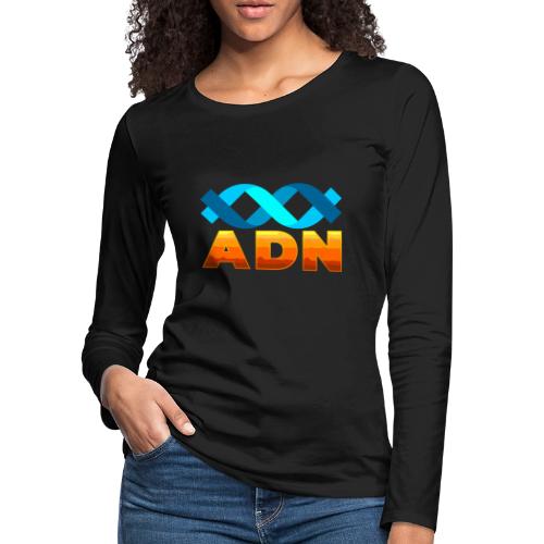 DNA: Coded to Be - Women's Premium Slim Fit Long Sleeve T-Shirt