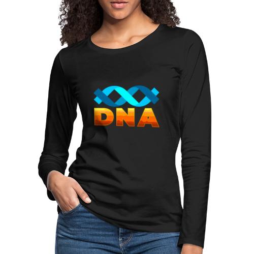 DNA: Coded to Be - Women's Premium Slim Fit Long Sleeve T-Shirt