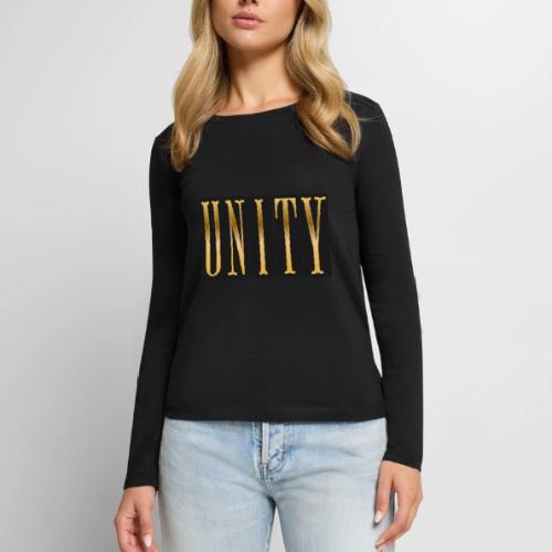 Golden Unity - Women's Premium Slim Fit Long Sleeve T-Shirt