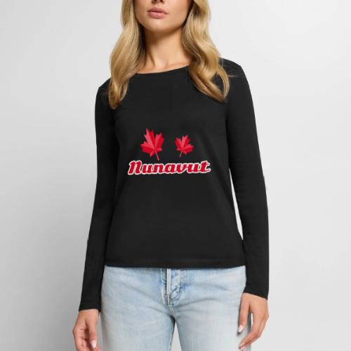 Nunavut - Women's Premium Slim Fit Long Sleeve T-Shirt