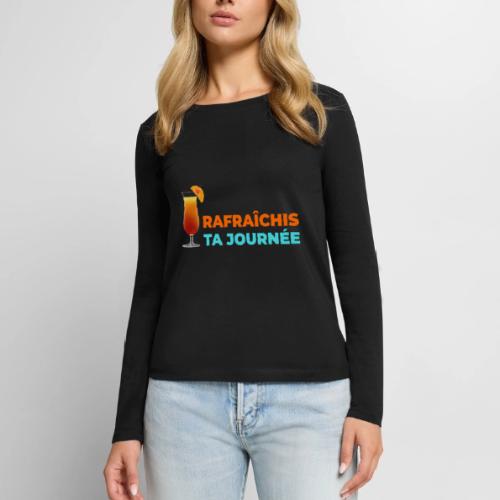 Daily Freshness - Women's Premium Slim Fit Long Sleeve T-Shirt