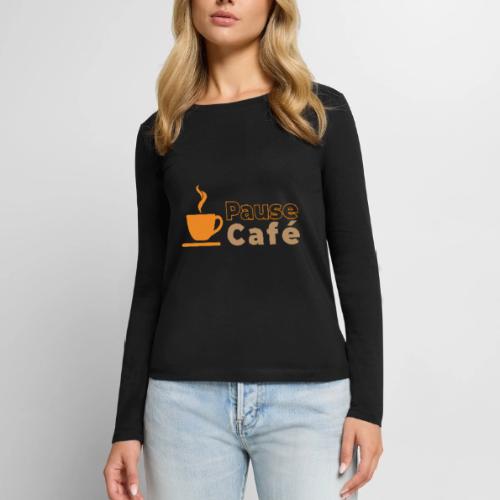 Coffee Break - Women's Premium Slim Fit Long Sleeve T-Shirt