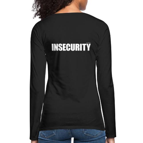 las centrales: Insecurity - Women's Premium Slim Fit Long Sleeve T-Shirt