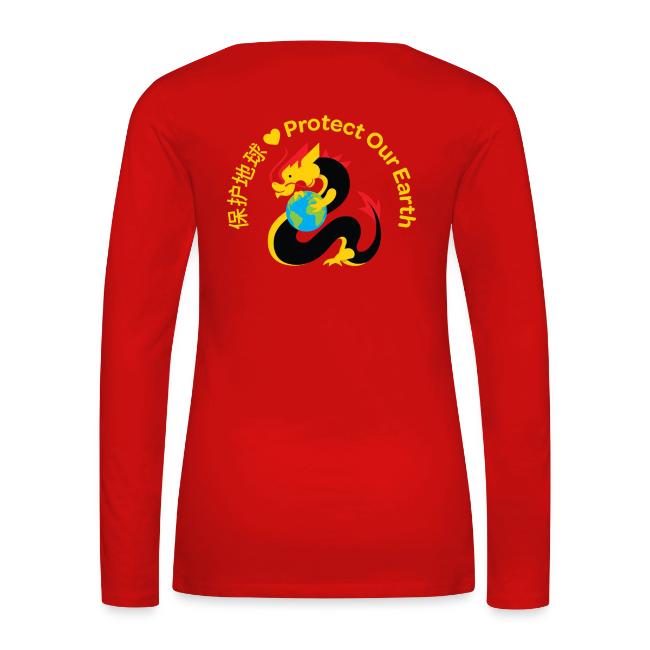 Earth Day Kindness Dragon Gold