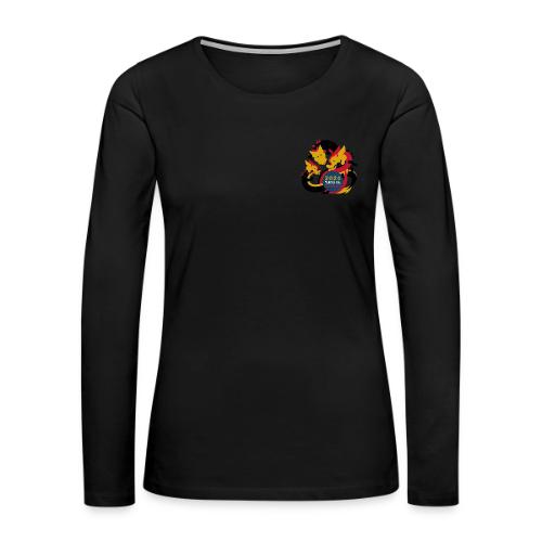 CAIS Lunar New Year 2024 ECD Design - Women's Premium Slim Fit Long Sleeve T-Shirt