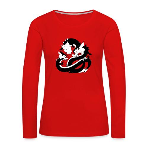 Dragons Inclusion - Women's Premium Slim Fit Long Sleeve T-Shirt