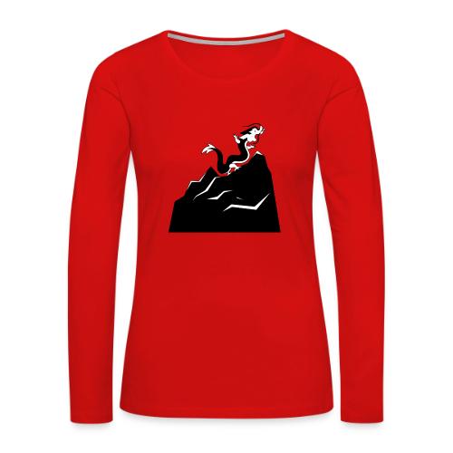 Dragons Perseverence - Women's Premium Slim Fit Long Sleeve T-Shirt