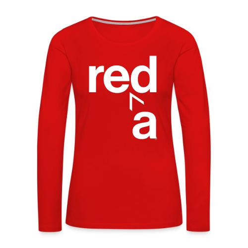Vintage ALA: READ - Women's Premium Slim Fit Long Sleeve T-Shirt