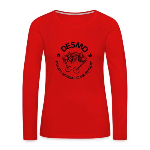 Desmo - Women's Premium Slim Fit Long Sleeve T-Shirt