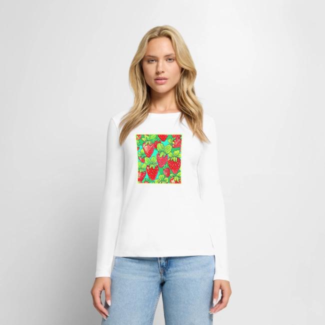 Strawberry Pop Art Pattern
