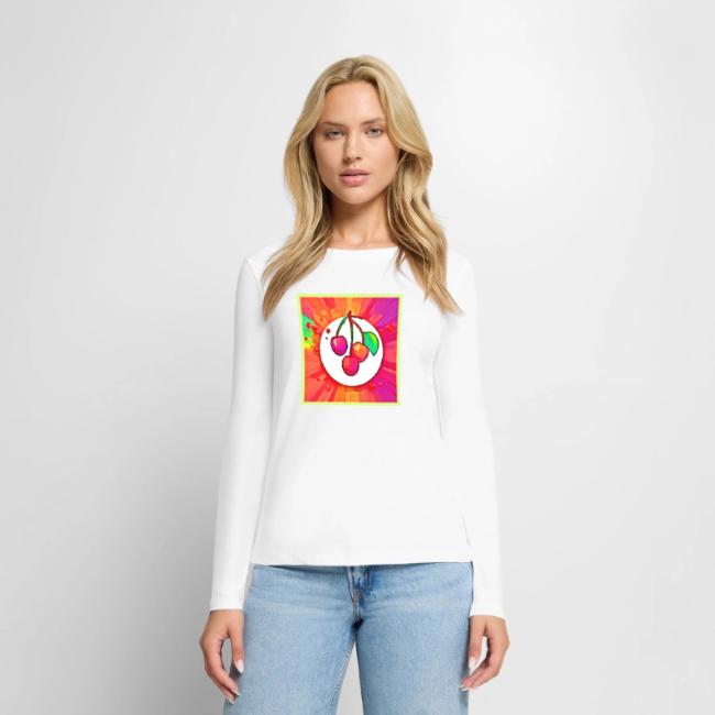 Cherry Pop Art Burst