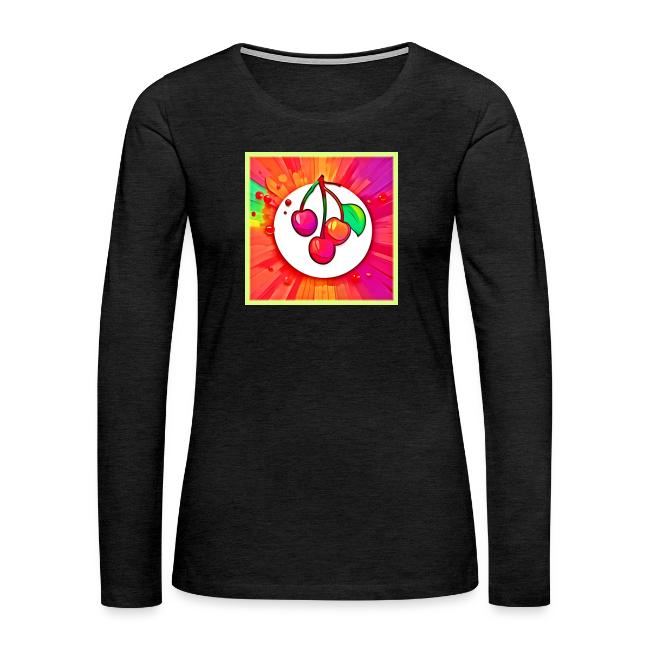 Cherry Pop Art Burst