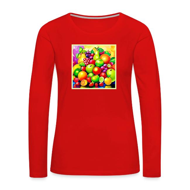 Vibrant Fruit Medley Art