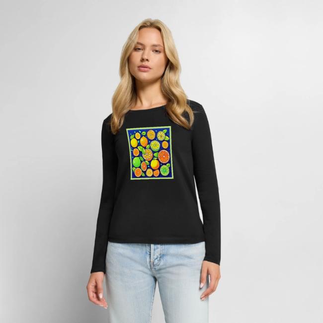 Fresh Citrus Slice Pattern