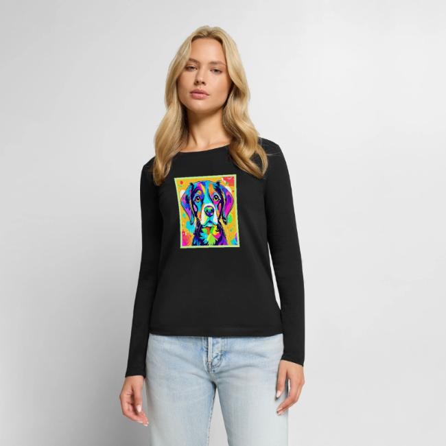 Rainbow Dog Portrait Design
