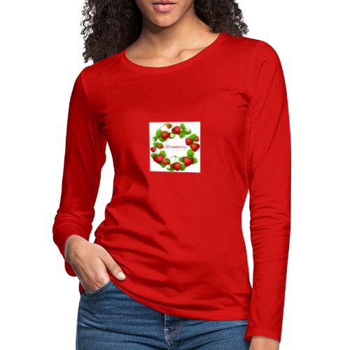 Strawberries Forever - Women's Premium Slim Fit Long Sleeve T-Shirt