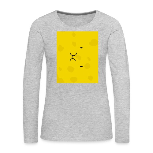 Spongy Case 5x4 - Women's Premium Slim Fit Long Sleeve T-Shirt