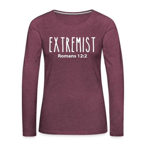 Stand Your Ground - Women's Premium Slim Fit Long Sleeve T-Shirt