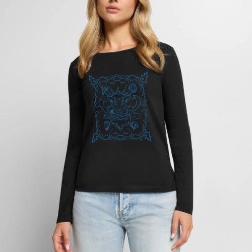 Revelation Lamb Blue - Women's Premium Slim Fit Long Sleeve T-Shirt