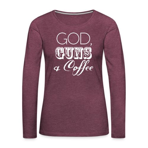 G, G & C - Women's Premium Slim Fit Long Sleeve T-Shirt