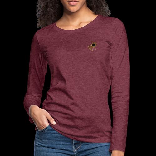 Sound Statement Symbol - Women's Premium Slim Fit Long Sleeve T-Shirt