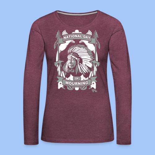 native PNG - Women's Premium Slim Fit Long Sleeve T-Shirt